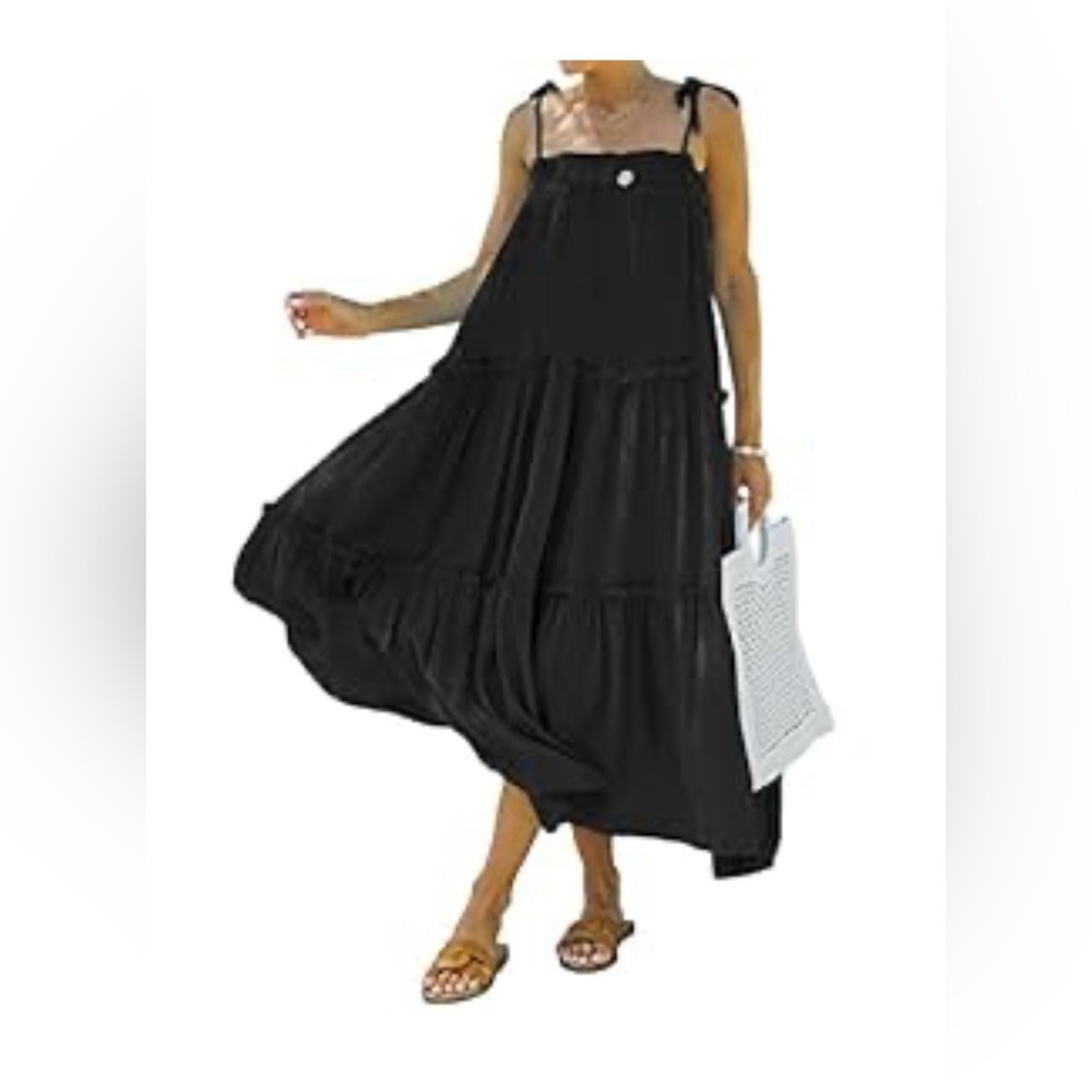 BTFBM Spaghetti Strap Maxi Dress